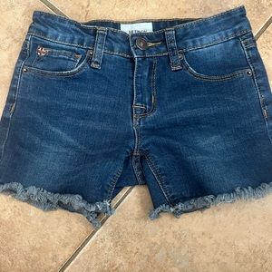 Super cute and trendy Hudson jean shorts